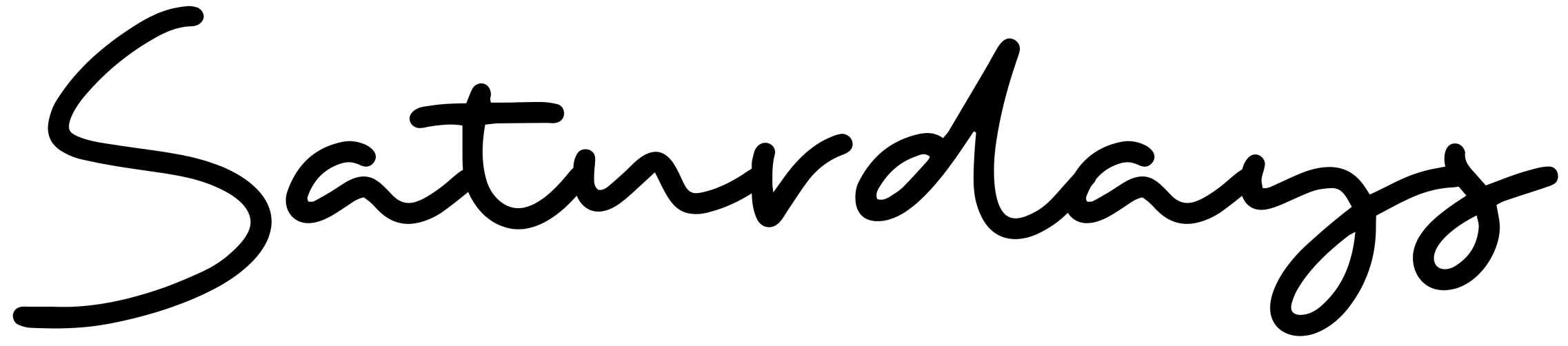 Saturdays blog logo